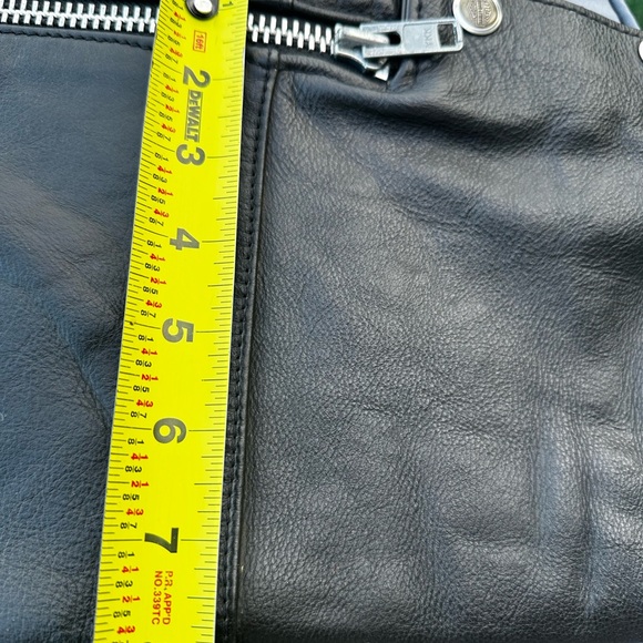 Pair Of Harley Davidson Leather Chaps Size WS - Picture 5 of 13